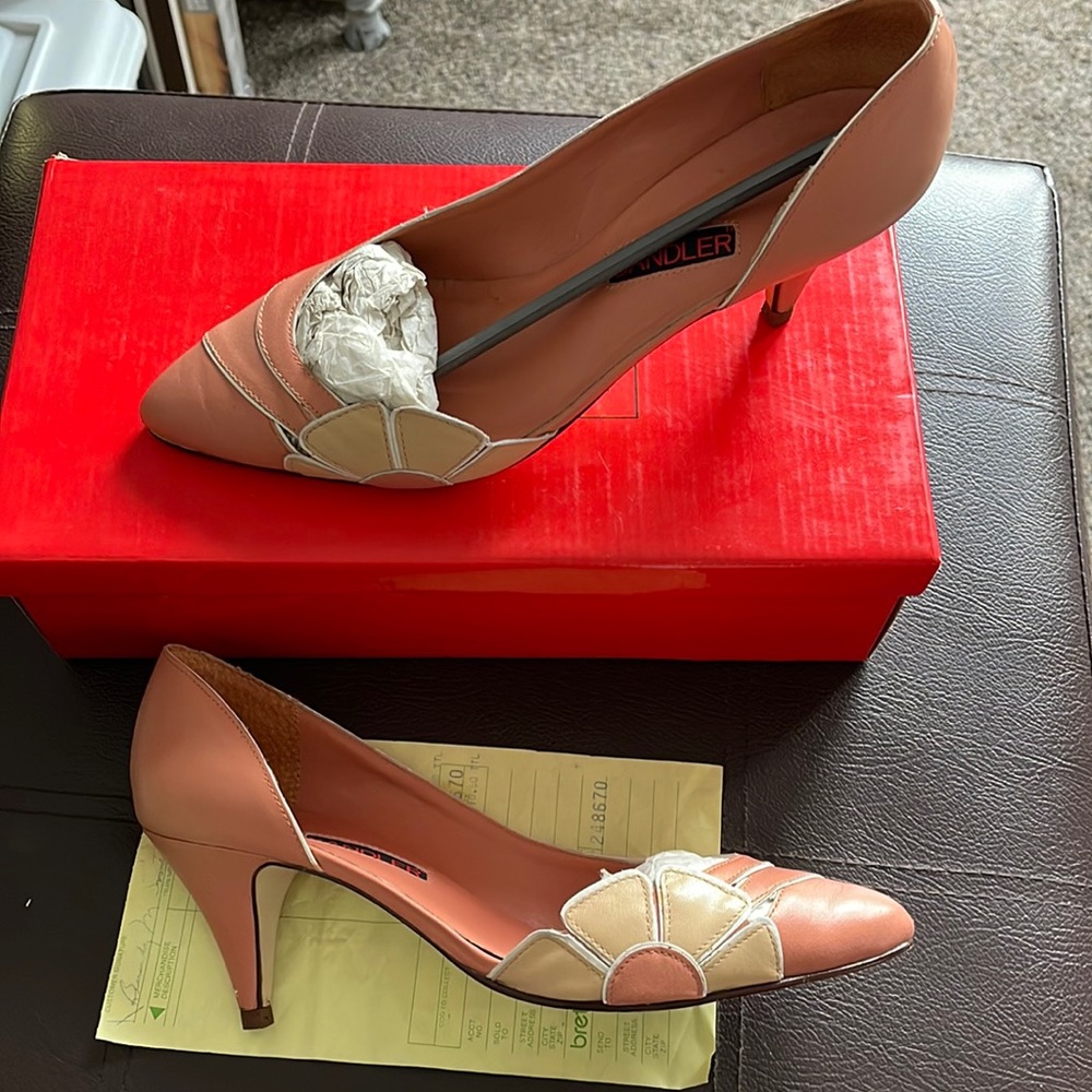 Vintage Pia Kitten Heels Sandler of Boston